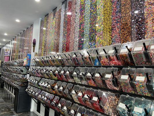 Candy wall.