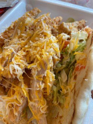 Fried chicken pita