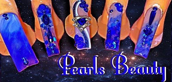 Nft nail set Pearls Beauty