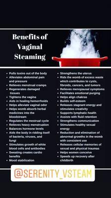 Benefits of V Steaming