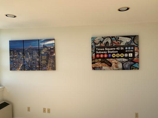 Hanging Canvass paintings 2 of 2