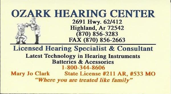 Ozark Hearing Aid Center