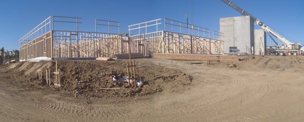 Commercial wood framing in Douglas County