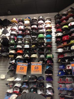 Good sale on clearance hats right now!