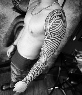 Full Polynesian sleeve