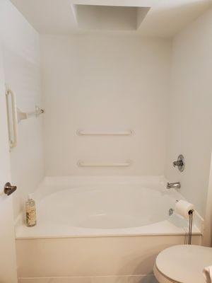 Next Day Access Boca Raton, Ponte Guilio White Vinyl Grab Bar, ADA compliant