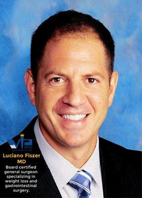 Expert Bariatric Surgeon, Dr. Luciano Fiszer, specializing in gastric sleeve, gastric bypass & band. Call (855) 516-4847 for appointments!