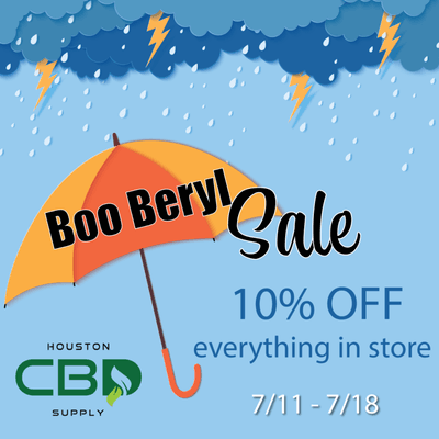 In an effort to help our community save money during this time, we're offering a hurricane relief sale on everything in store.