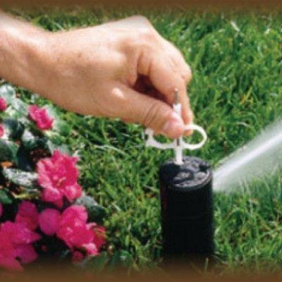 Adjusting Rotary Sprinkler Heads