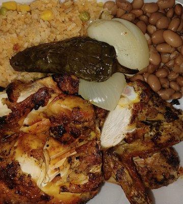 Half Grilled Chicken Plate