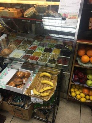 Assortment of deli options