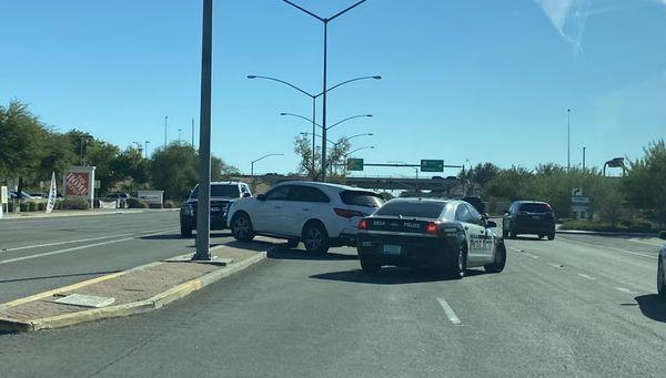 Just another day....driving in Mesa.