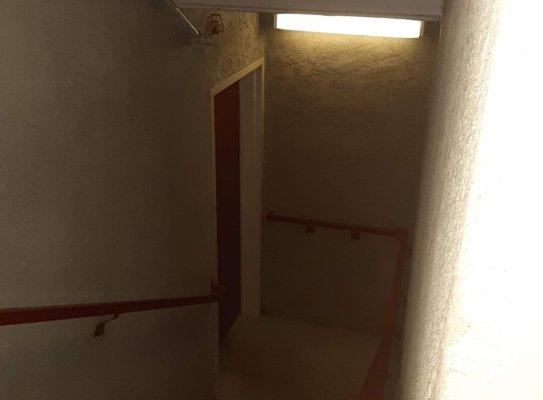 Optional stairwell too dangerous for many tenants who have severe disabilities