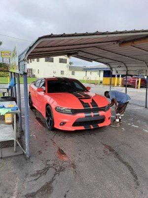 True blessings car Wash in Florida city Tuesday is lady's day the best hands on car Wash in the south