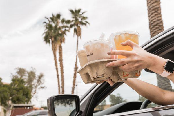 Chill out with an iced coffee!