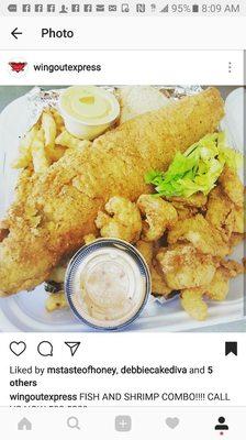 Fish & Shrimp platter