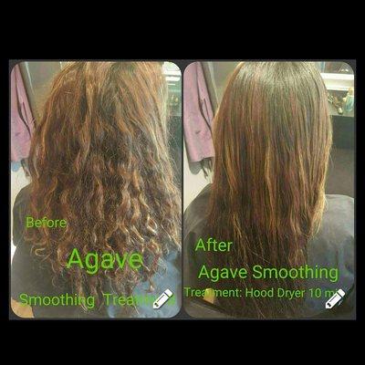 Agave Treatment. Botanical smoothing treatment great for unmanageable, frizzy hair