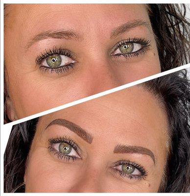 Permanent Makeup- Hybrid Brows