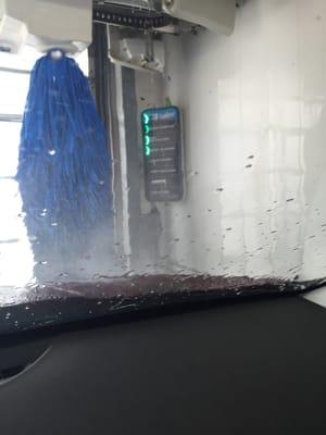 Car wash steps