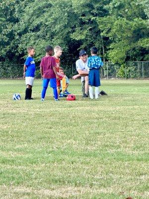 Nephew's Soccer practice!