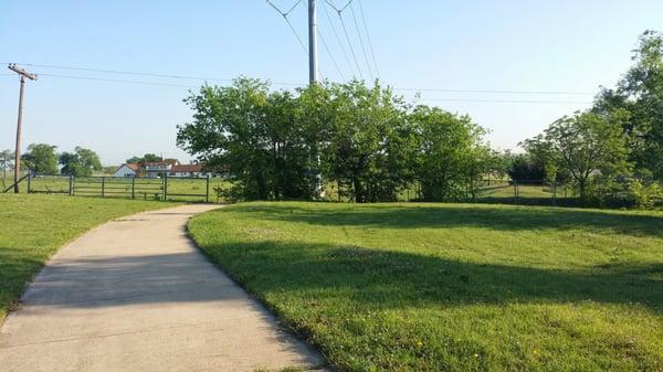 End of the trail that hits close to Main street