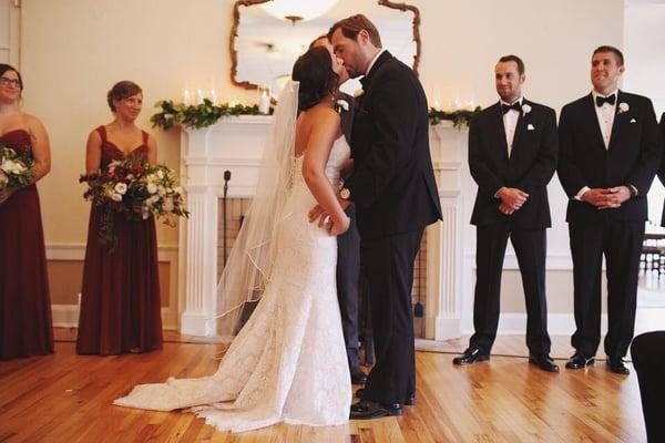 Our ceremony inside the Woman's Club 9/27/15