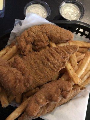 Chicken tender basket