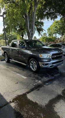 Ram 1500 got our Standard Package                                 .
.
.
BOOK YOUR APPOINTMENT TODAY
athena-autospa.com
 (754)-317-4417