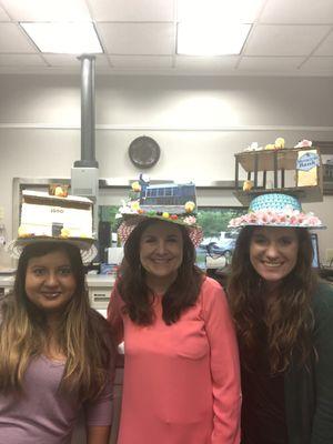 We won the Easter Bonnet contest!