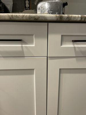 Crooked cabinets