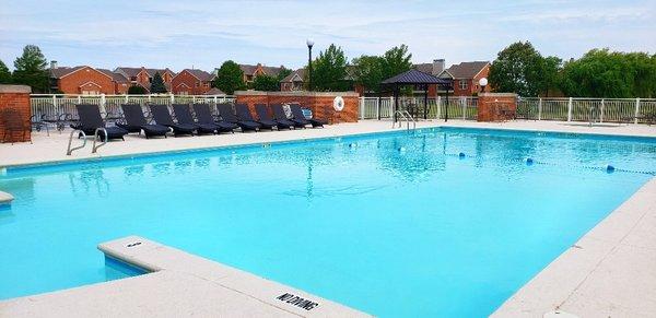 Relax at Baytowne's Sparkling Swimming Pool