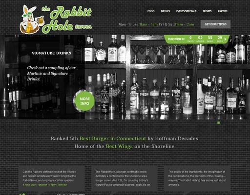 Bar Restaurant Web Design