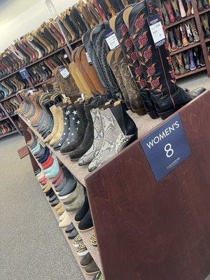 Selection of ladies boots