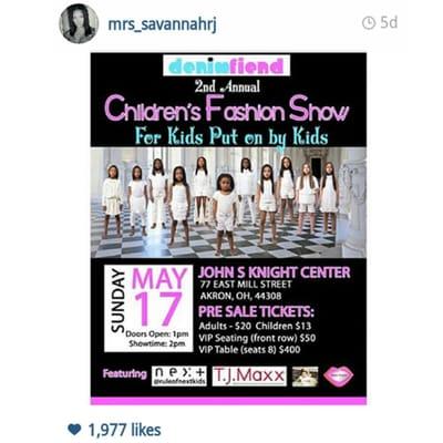 Graphic Design for Event Flyer | Posted by Savannah James' Instagram | We were a Sponsor for the Event