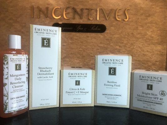 Eminence Organic at home skincare for skin rejuvenation