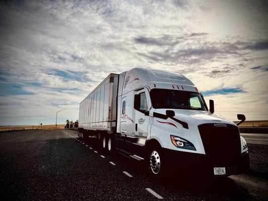 My 2022 Freightliner Cascadia.