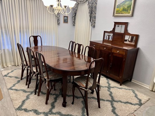 Dining set over 100 years old