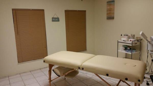 Skin treatment room