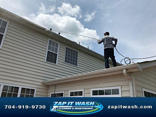 Pressure-Washing-House-Charlotte-NC