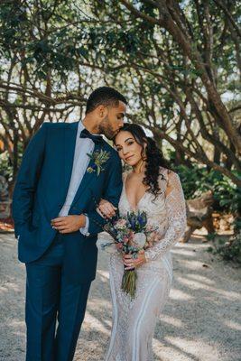 Bride and Groom Styled by Shari (Pink Wasabi); Photo by Aurora Photography