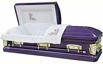 Beautiful Lady casket