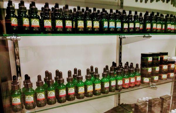 Lots of CBD oils to choose from