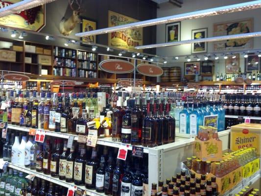 Expansive alcohol selection!