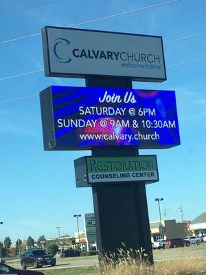 Church sign