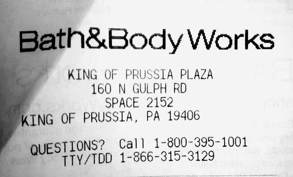 This is for the PLAZA location; there is also another one in the Court.