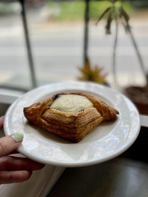 Blueberry & cheese danish for me this morning.