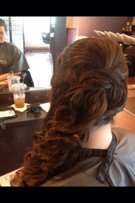 Got my prom hair done here, LOVED it!