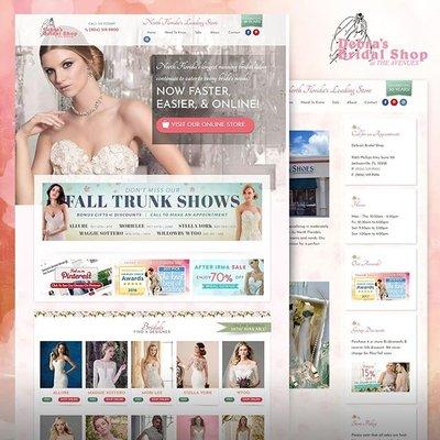 AnoLogix - Jacksonville FL Web Design - Debra's Bridal Shop Website Design