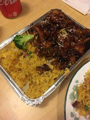 Sesame chicken