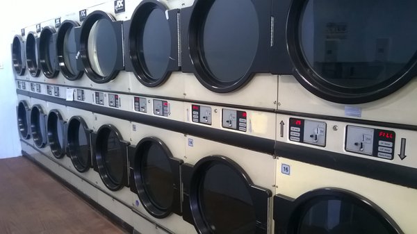 Lots of dryers (more that's not in this photo)!